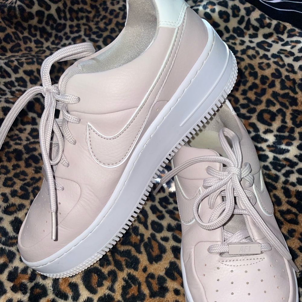 Nike Air Force 1, pale pink, size 8.5